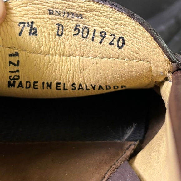 L.L. Bean Allagash Leather Penny Loafers in Bean Boot Brown/Suede 7.5 - Picture 9 of 9